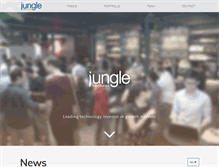 Tablet Screenshot of jungle-ventures.com